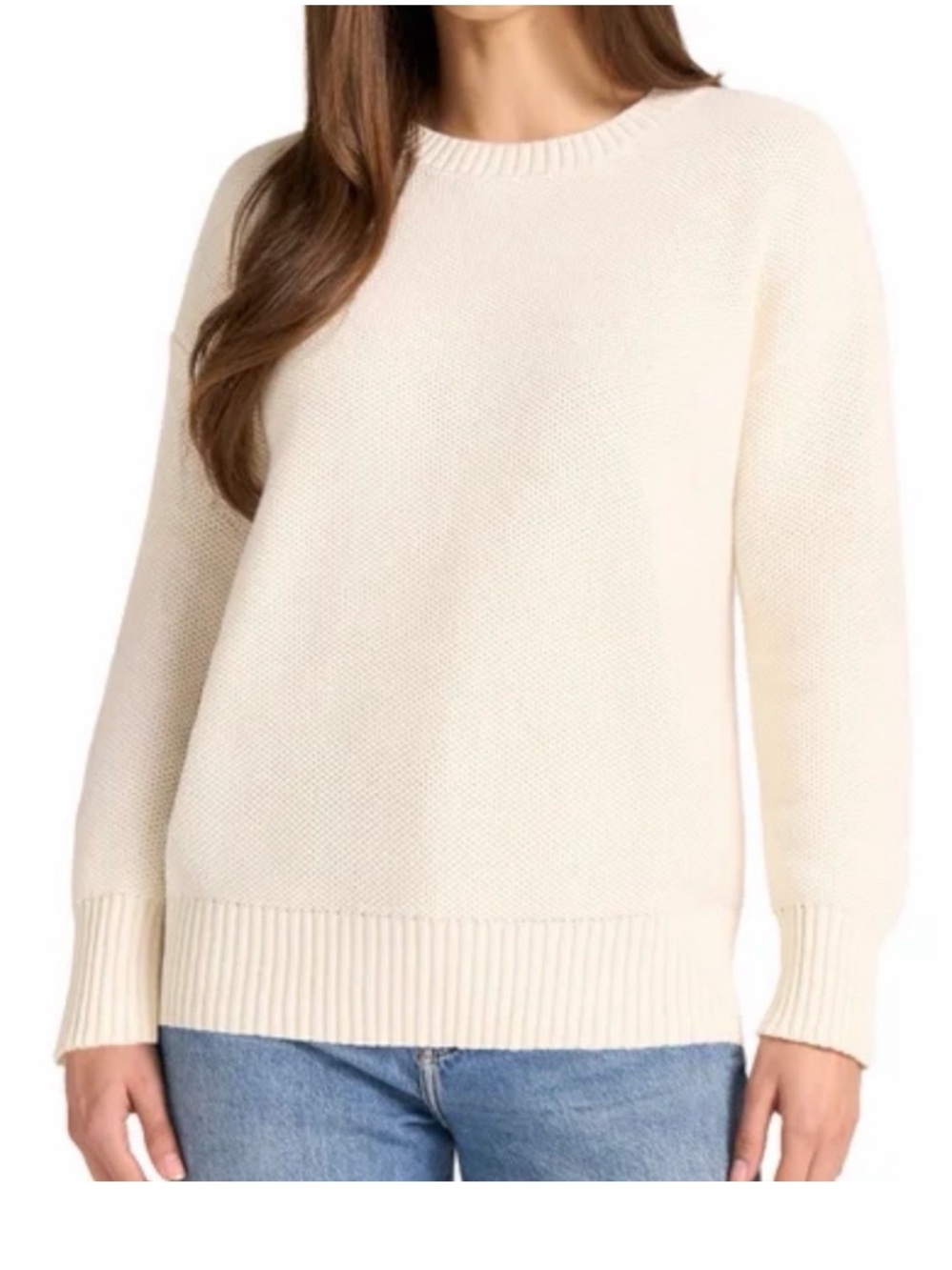 Matty M Women’s Waffle Knit Crew
Neck Sweater